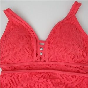 Pea in the Pod Crochet 1pc Maternity Swimsuit XS